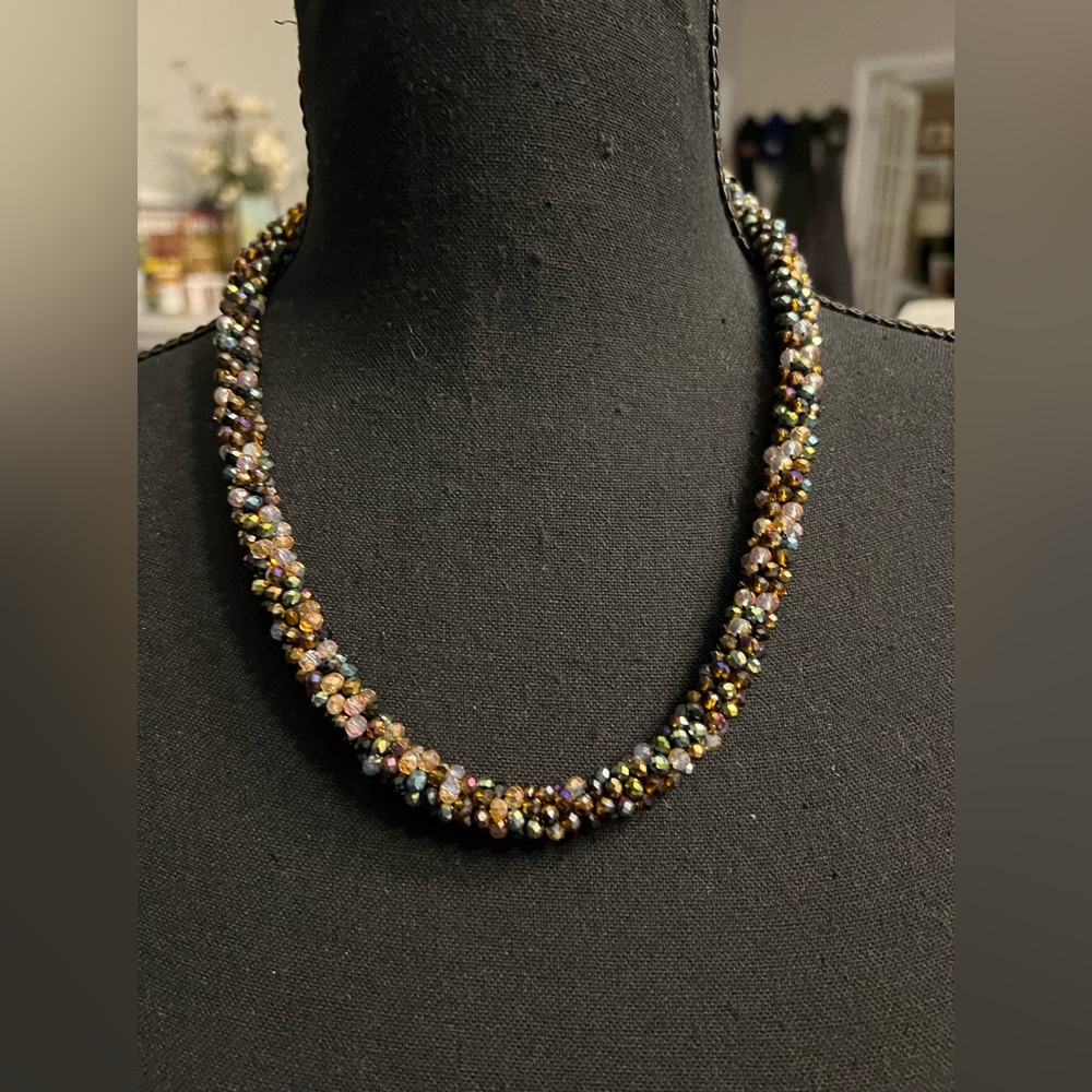 Multi beaded beautiful necklace